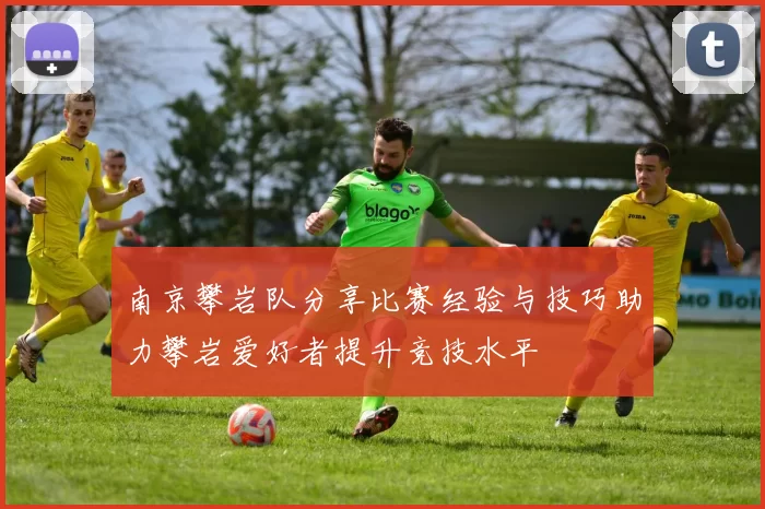 南京攀岩队分享比赛经验与技巧助力攀岩爱好者提升竞技水平