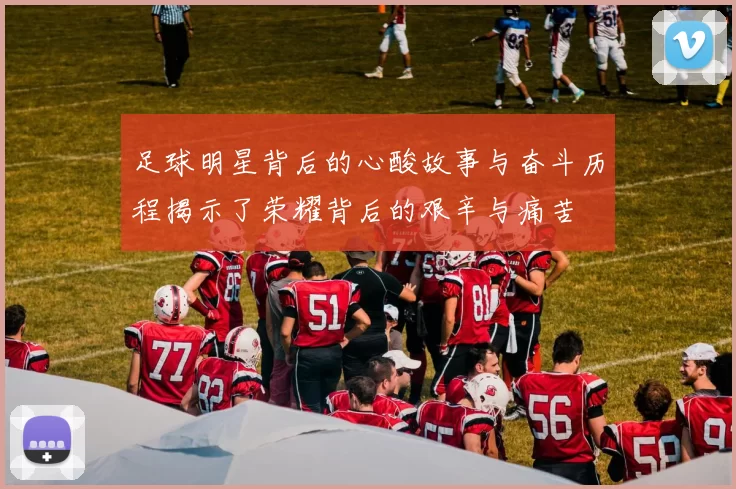 足球明星背后的心酸故事与奋斗历程揭示了荣耀背后的艰辛与痛苦