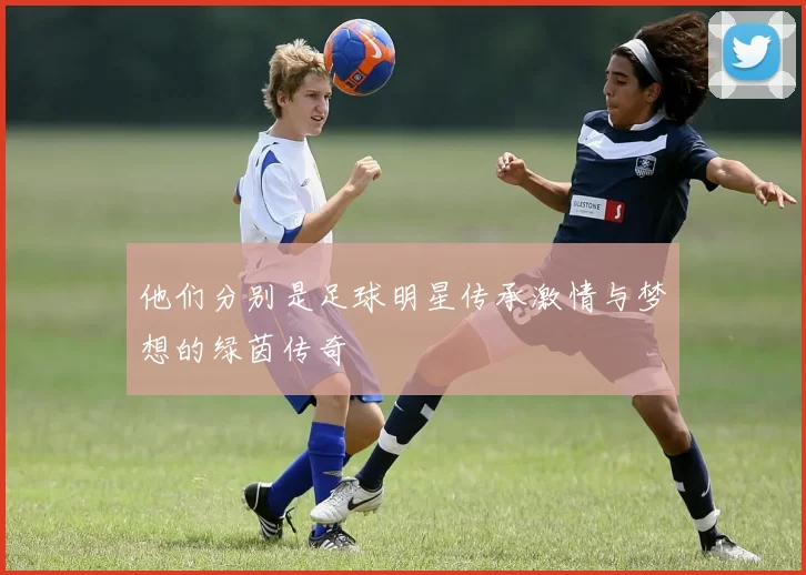 他们分别是足球明星传承激情与梦想的绿茵传奇