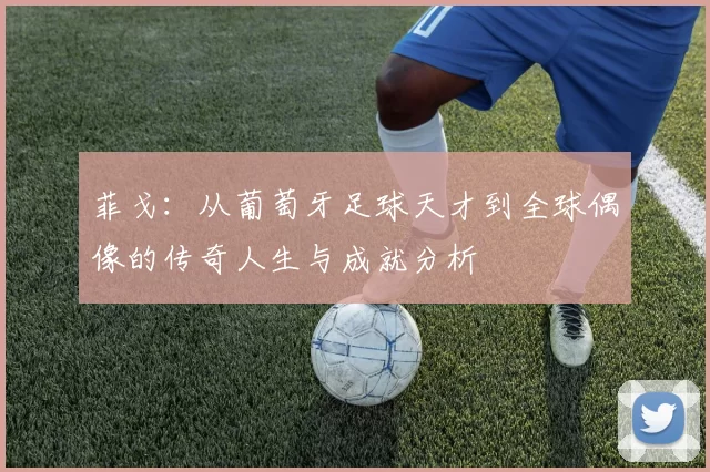 菲戈：从葡萄牙足球天才到全球偶像的传奇人生与成就分析